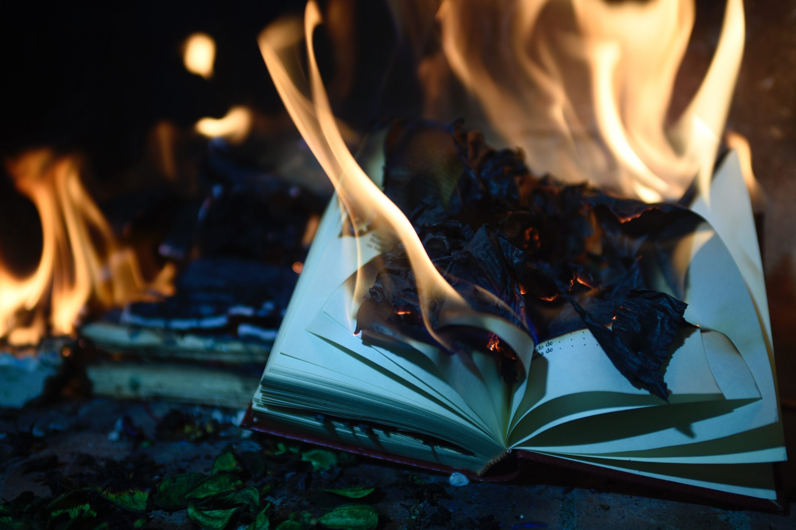 Burning Book Page by Movidagrafica on Pexels